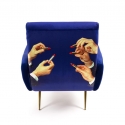 Poltrona rossetti armchair toiletpaper seletti