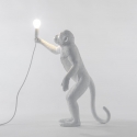 Lampada in resina monkey lamp cm.46x27,5 h.54 - seletti