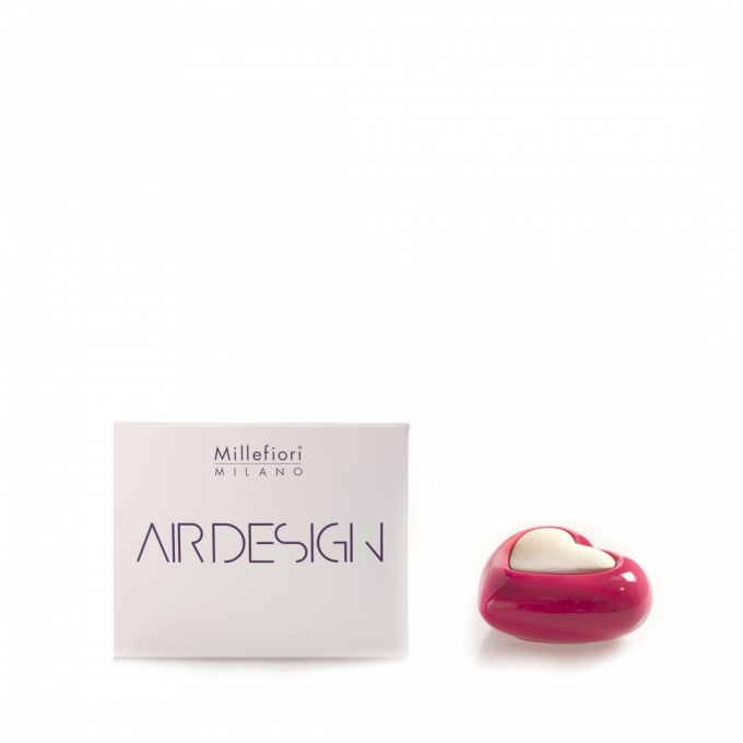 Diffusore cuore air design nero Millefiori