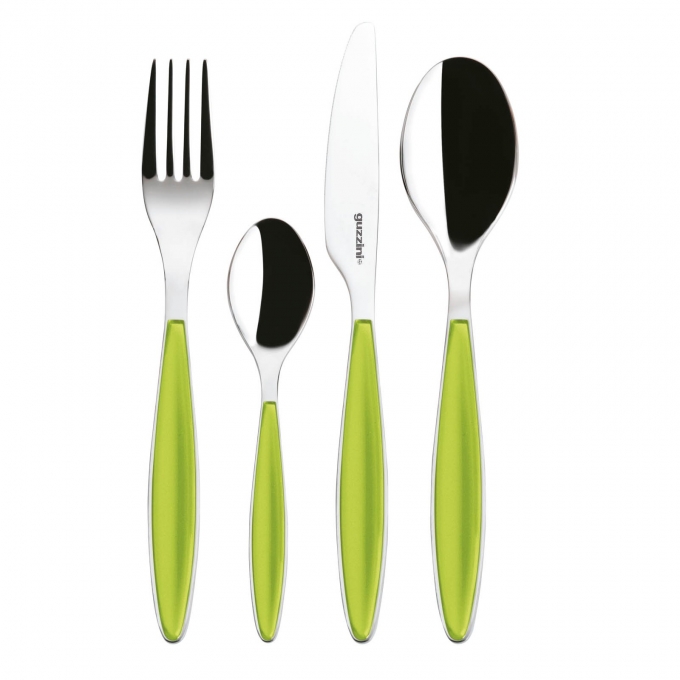 Set 24 pcs posate feeling verde guzzini