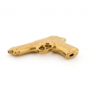 La mia pistola in porcellana limited oro seletti