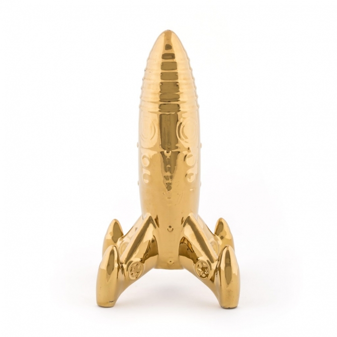 La mia astronave in porcellana memorabilia oro seletti