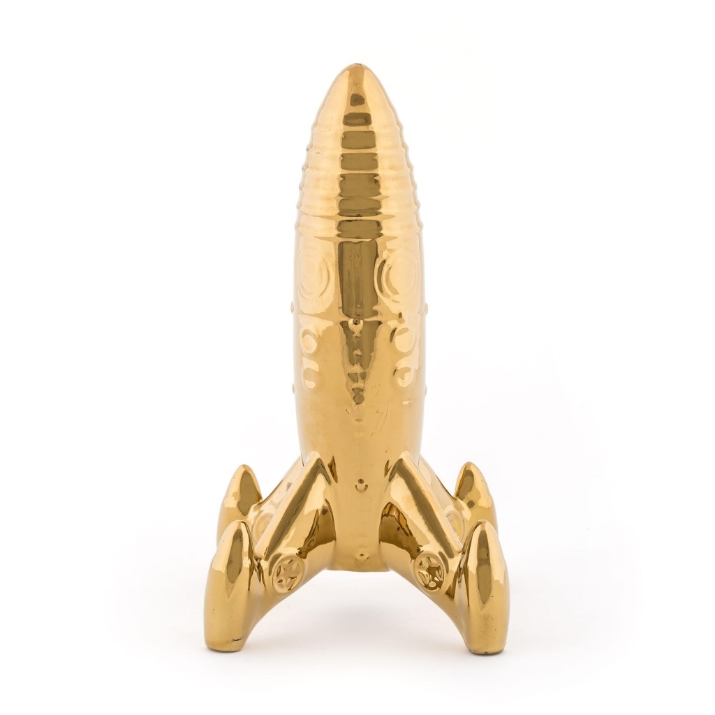 La mia astronave in porcellana memorabilia oro seletti
