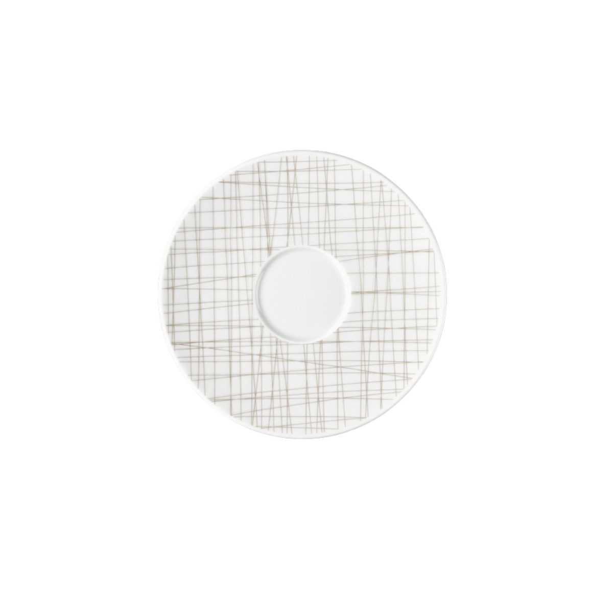 Sei tazze caffe' crema con piattino mesh 15 Rosenthal