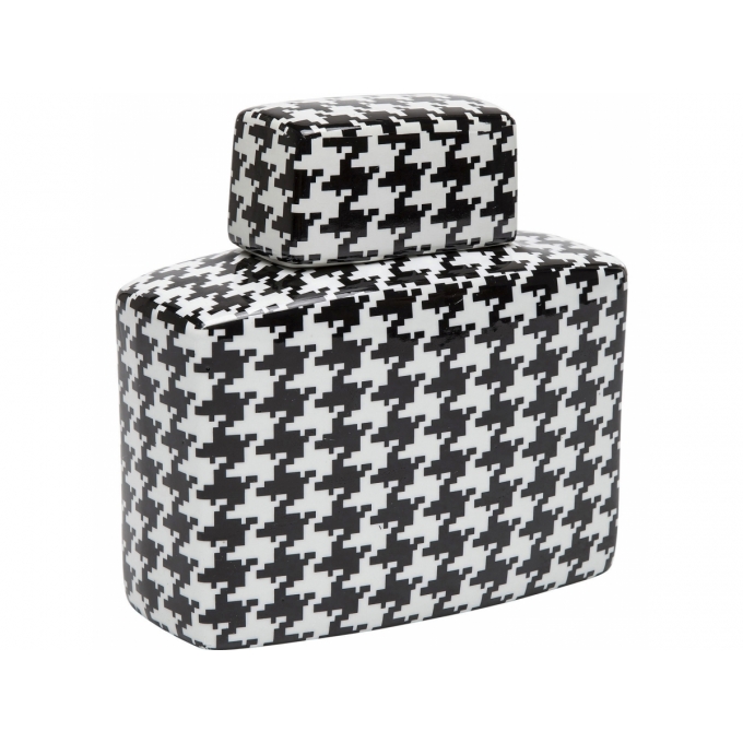 Contenitore decorativo houndstooth 22cm kare design