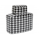 Contenitore decorativo houndstooth 22cm kare design