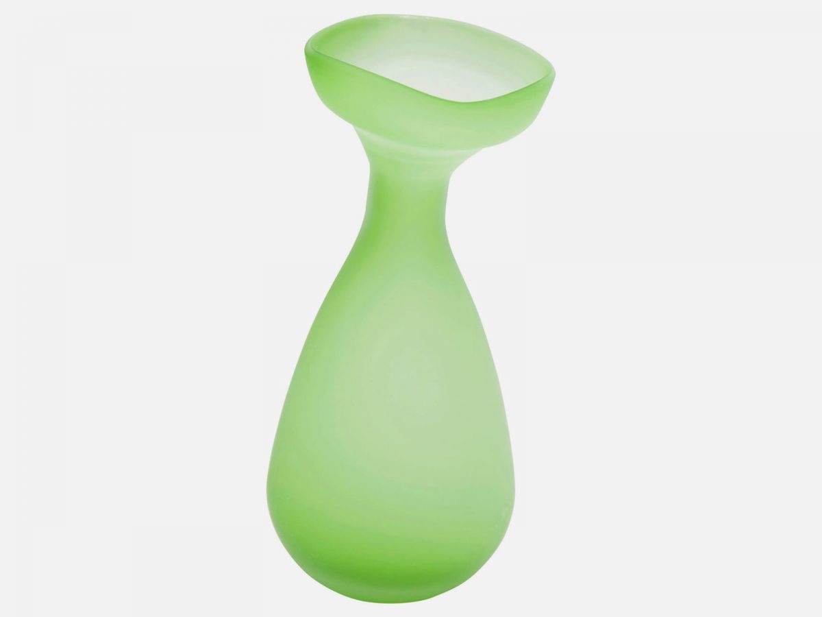 Vaso blow up green 29cm kare design