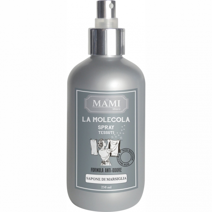 Molecola spray antiodore 250 ml sapone di marsiglia Mami Milano