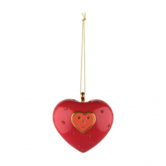 Cuore e cuora decorazione alessi