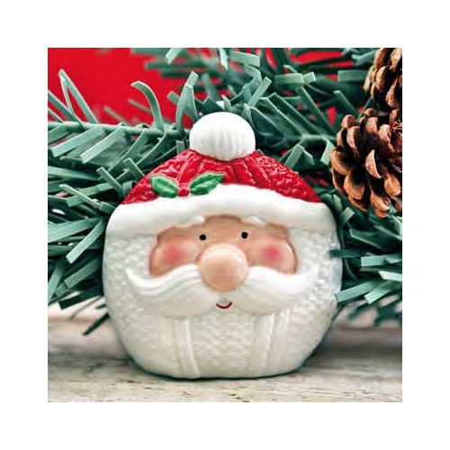 Portatovaglioli babbo natale in ceramica Rituali Domestici