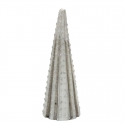L'oca nera - candela cono piccolo  puntini  cm 5,5 x 15 h