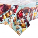 Tovaglia in vinile+cotone stampata toiletpaper seletti