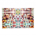 Tovaglia in vinile+cotone stampata toiletpaper seletti