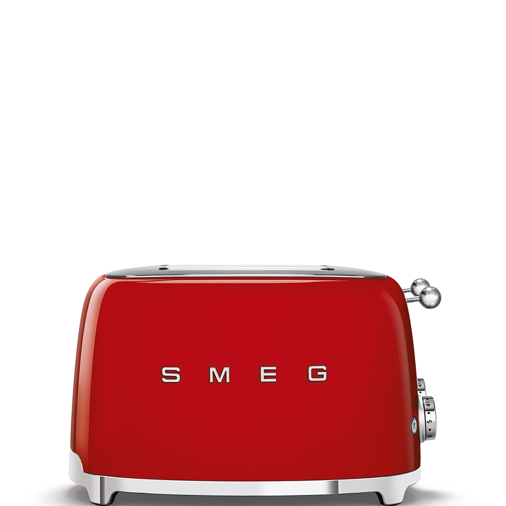 Tostapane doppio 4 fette rosso linea anni 50 smeg