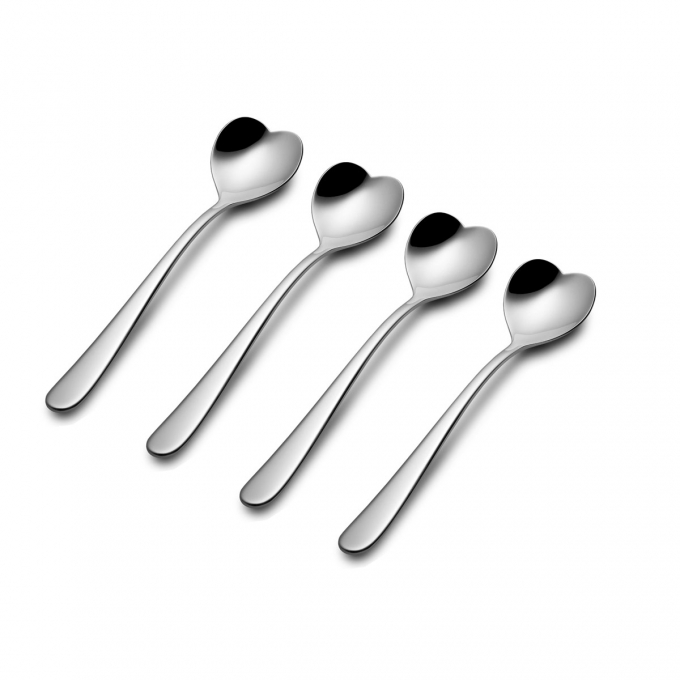 Set 4 cucchiaini gelato Big Love Alessi