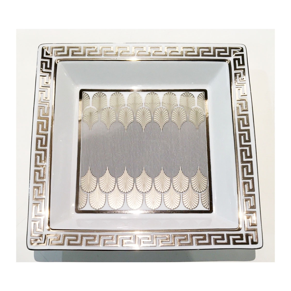 Svuotatasche magnifico platino 24,5 cm richard ginori Richard Ginori