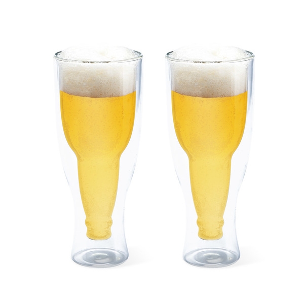 Set 2 pezzi bicchiere birra gravity 250 ml Balvi