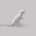 LAMPADA IN RESINA "DINOSAUR LAMP" Cm.39x13 h.33,5 - T-REX