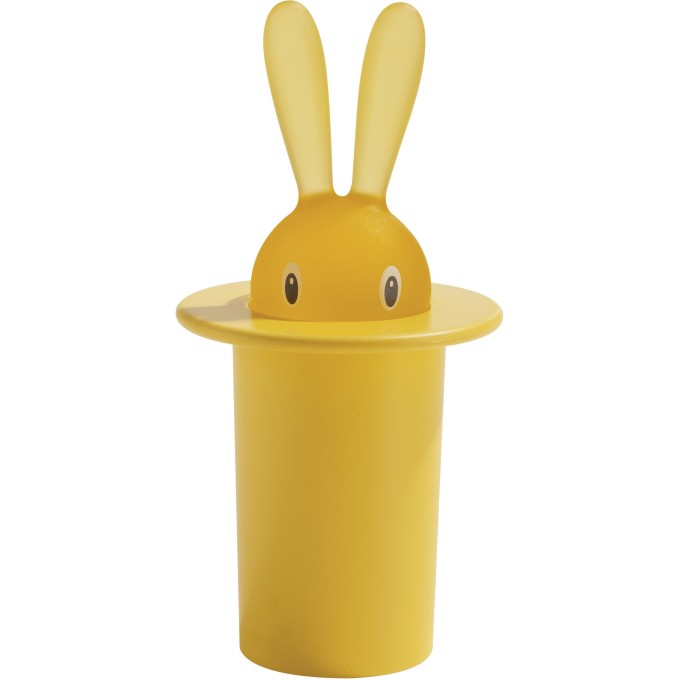 Portastuzzicadenti giallo magic bunny alessi