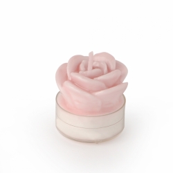 Box 6 candele rosa malva...