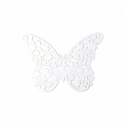 Busta 6 farfalle carta traforate 8x5,5cm Hervit