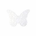 Busta 6 farfalle carta traforate 8x5,5cm Hervit