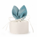 Sacchettino teffeta avorio 10x20cm Hervit