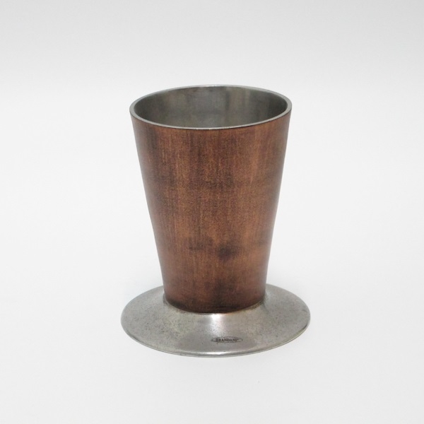 Brandani - vaso in metallo conico