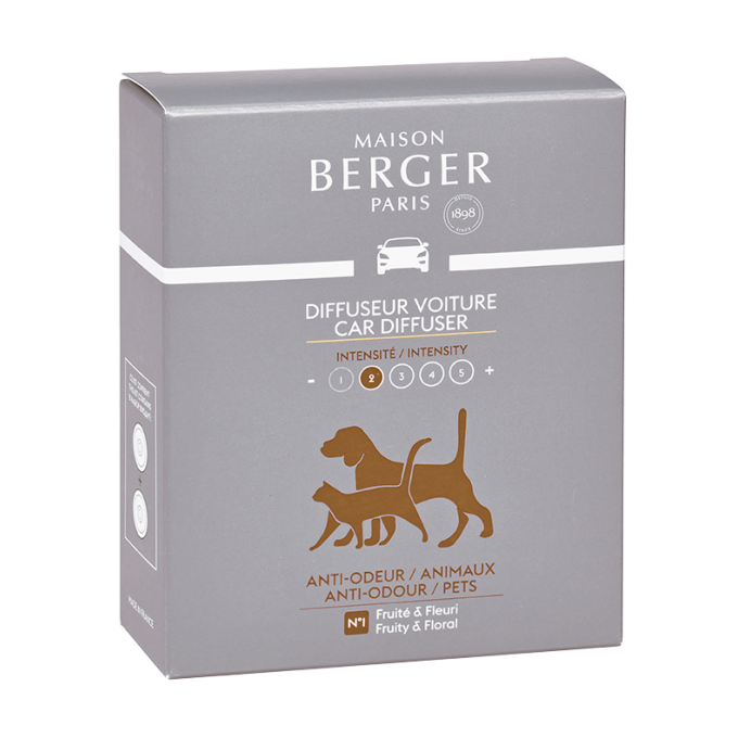 Cofanetto 2 ricariche for animals bad smells lampe berger