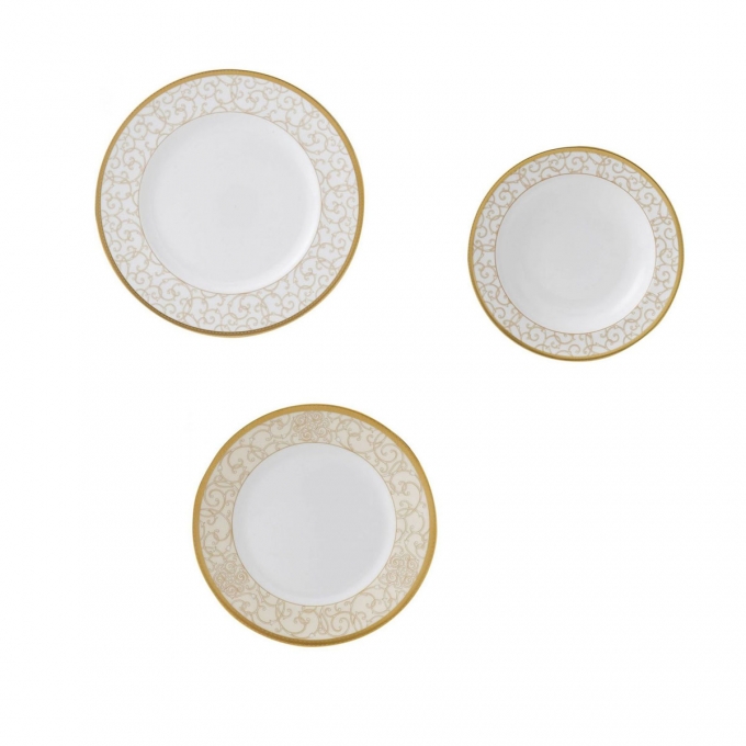 Set Patti 36 pz celestial gold Wedgwood