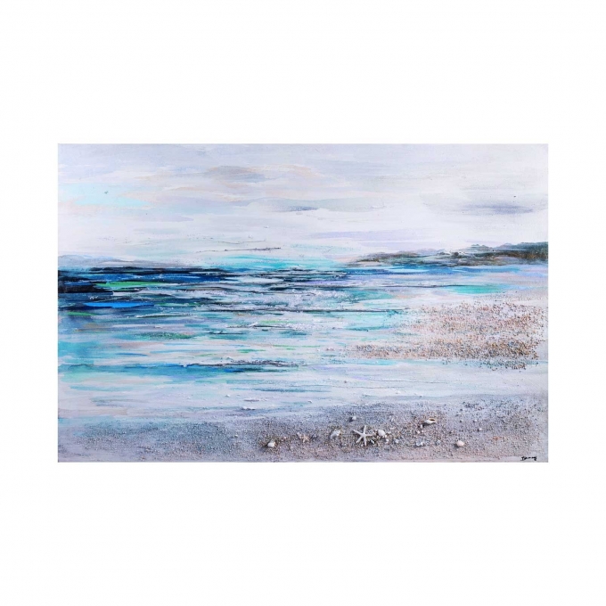 Offerta Quadro riflessi sul mare 150x100cm Agave