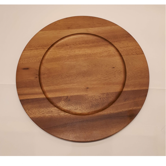 SET 4 SOTTOPIATTI LEGNO