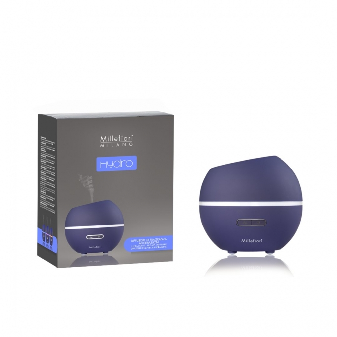 Diffusore Ad Ultrasuoni Hydro Mezza Sfera Blu Millefiori