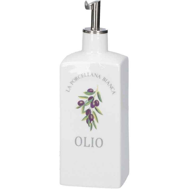 Conserva Oliera 250 Ml Deco Gb La Porcellana Bianca