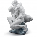 Statua Bacio Appassionato Lladrò