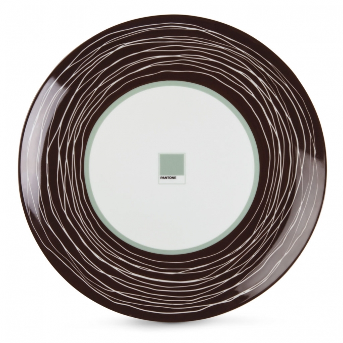Piatto portata pantone terra acqua d.30,5 egan egan