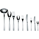 Set 75 posate Knifeforkspoon  Manico Cavo Alessi