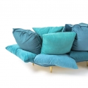 Divano turchese comfy seletti