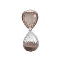 Clessidra bicolore da trenta minuti in vetro zigrinato mascagni