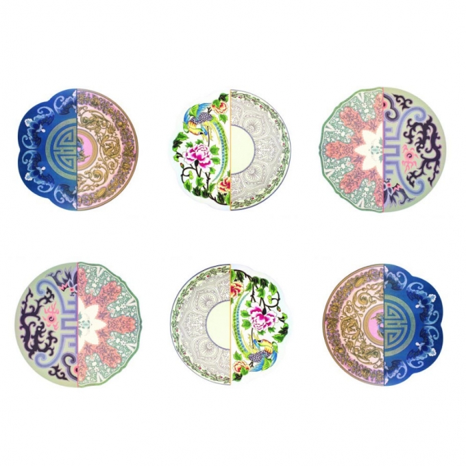 Set 6 tovagliette Hybrid Seletti