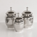 Decoration Jar with Lid Medium 13,5x13,5x24cm