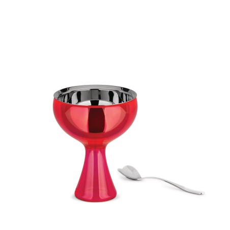 Coppa per gelato, cucchiaino da gelato - Big love Alessi