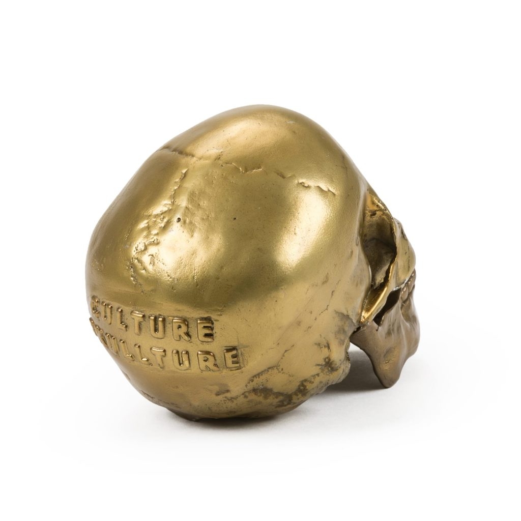 Teschio in alluminio diesel-human skull seletti
