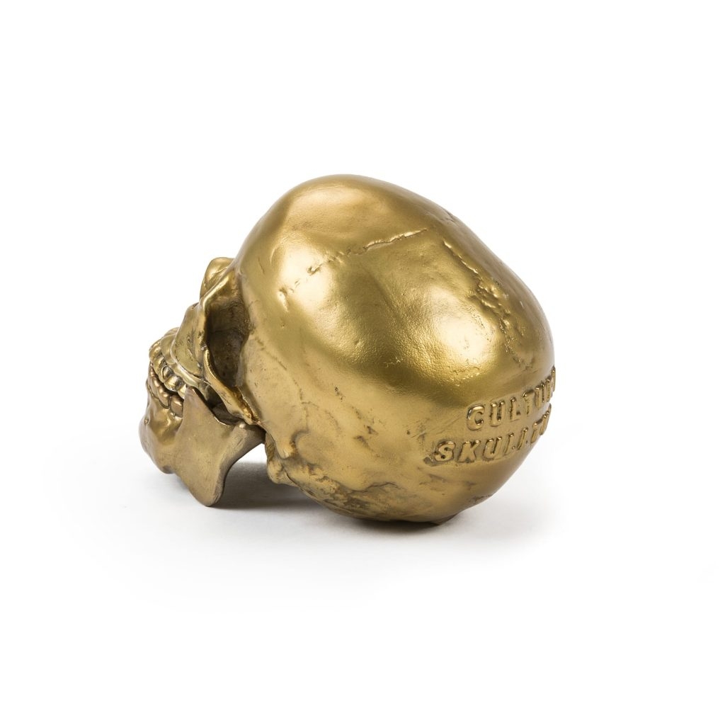 Teschio in alluminio diesel-human skull seletti