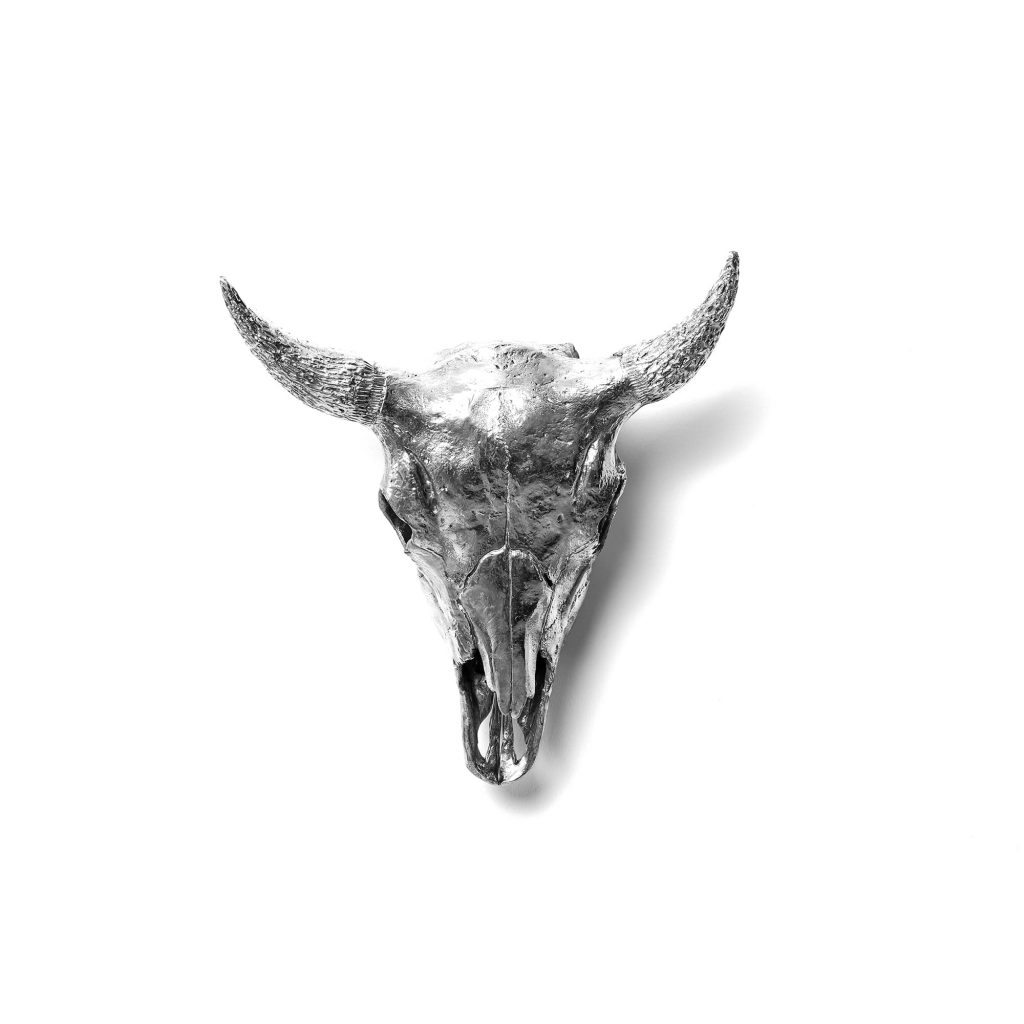 Seletti teschio di bisonte in alluminio  diesel-i'm horny