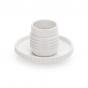 Set 3 tazzine caffe in porcellana machine collection seletti