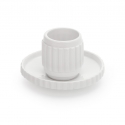 Set 3 tazzine caffe in porcellana machine collection seletti
