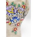 Mano victory tattoo flowers kare design