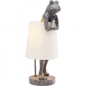 Lampada da tavolo animal frog grigio kare design