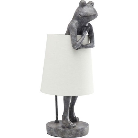 Lampada da tavolo animal frog grigio kare design